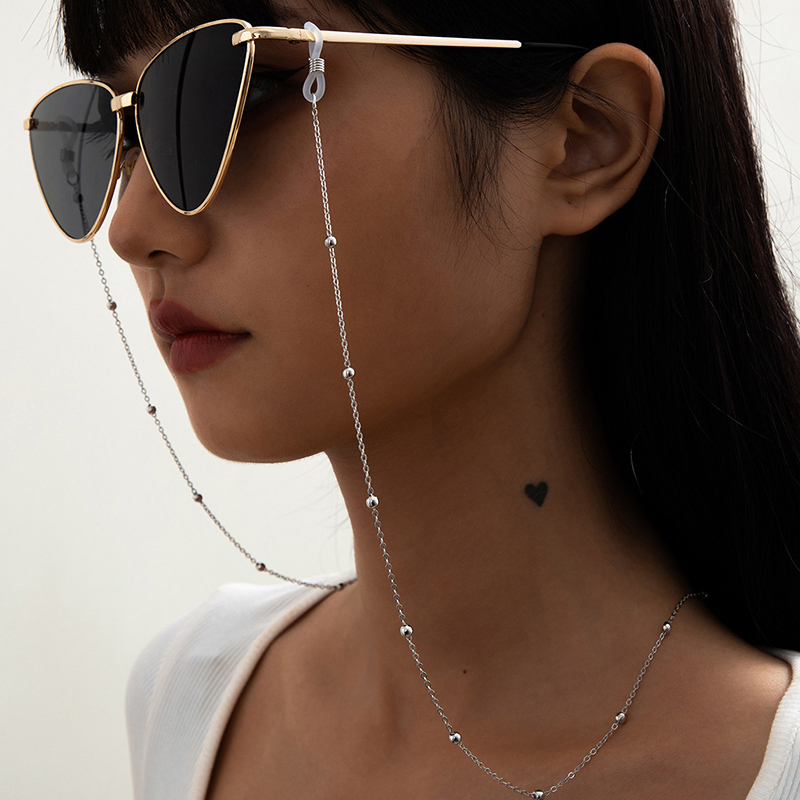 Sunglass Retainer Cord - 패션 메탈 다기능 안경 비즈 안경
