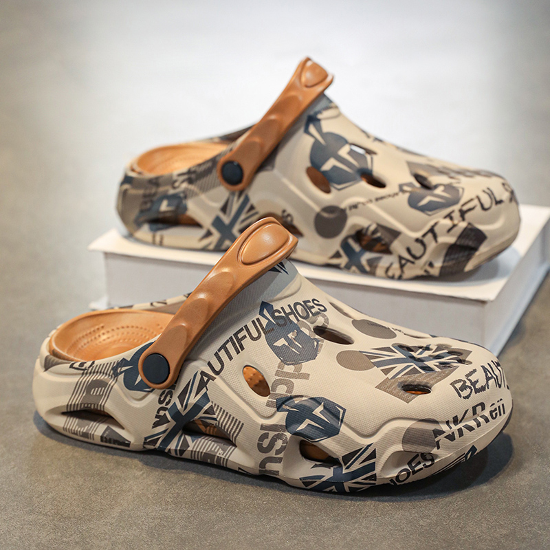 Espadrille Slip On - 남성용 여름 야외복 클로그 슈즈 빅