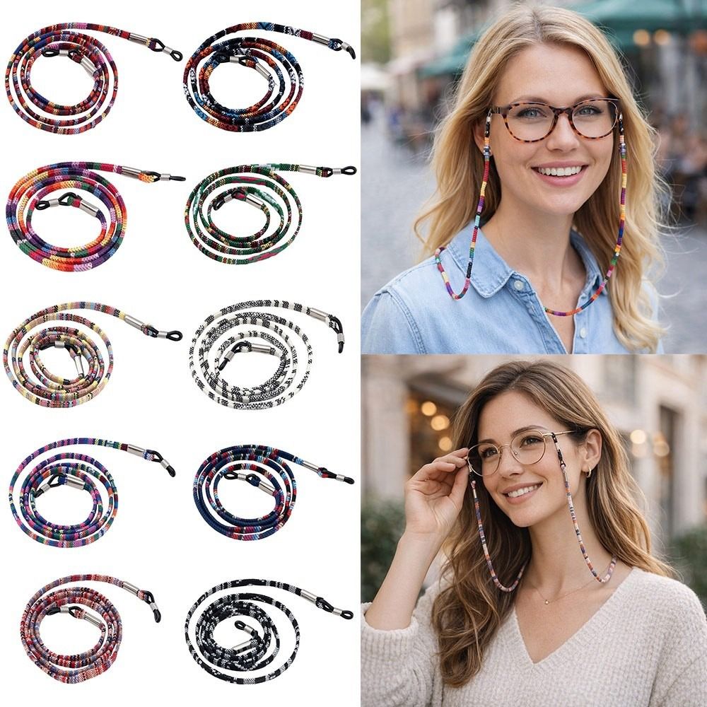 휴대용 보헤미안 선글라스 체인 목걸이 줄 안경 끈 미끄 - Sunglass Retainer Cord 리뷰 및 가격