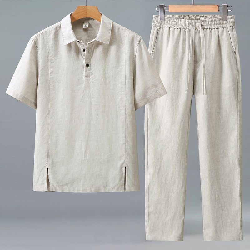 봄/여름 패션 레트로 스포츠 긴팔 티셔츠 코튼 린넨 세 - Short Linen Drawstring 리뷰 및 가격