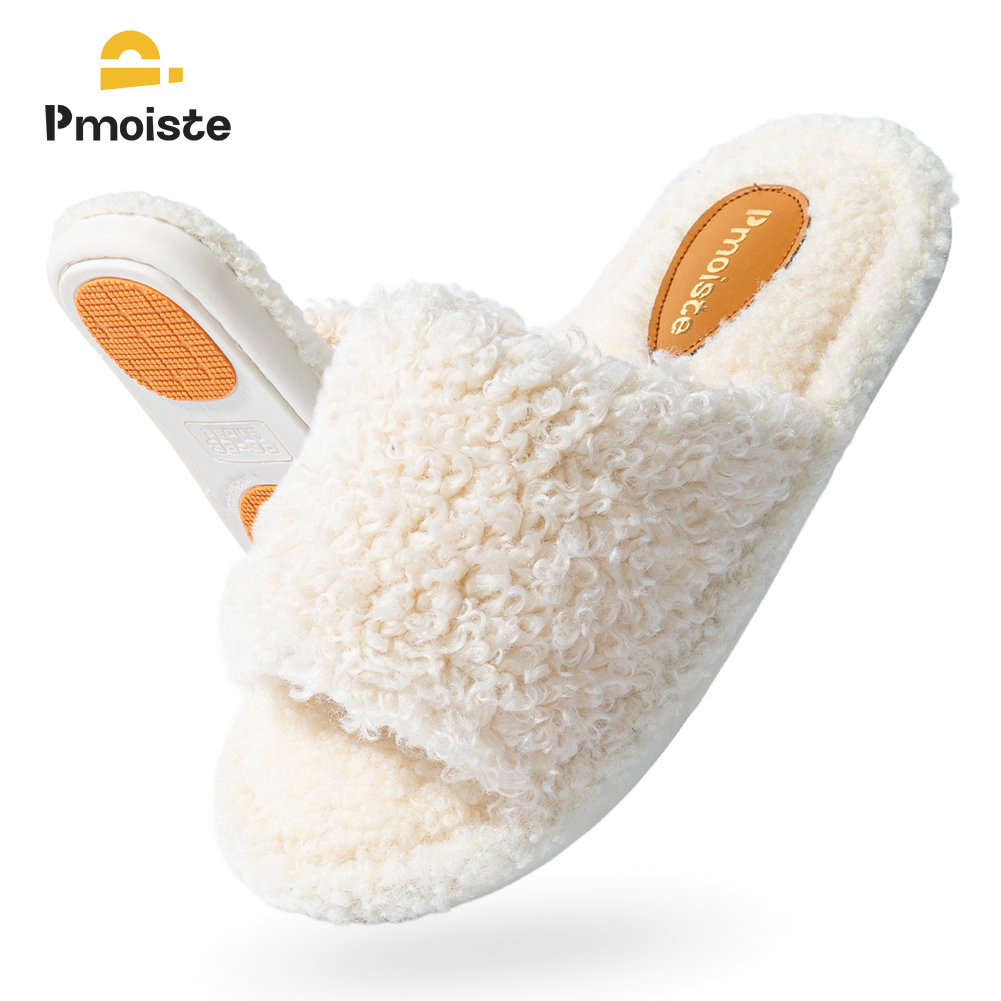 Pmoiste 퍼지 하우스 슬리퍼 여성용 편안하고 부드 - Espadrille Slip On 리뷰 및 가격